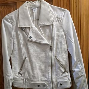 Calvin Klein Women White Jacket Size XS